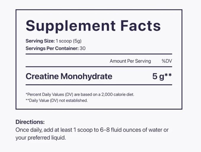 Beam Creatine Monohydrate Powder - Micronized Creatine for Muscle Growth, Strength, Endurance & Recovery - Unflavored, Fast-Dissolving, Workout Supplement for Men & Women, Keto & Vegan - 60 Servings
