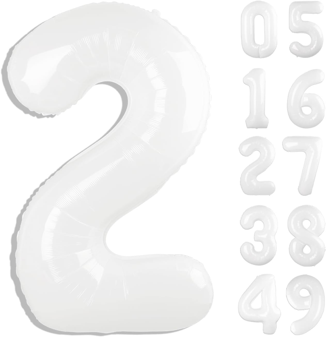 white number balloon 2026