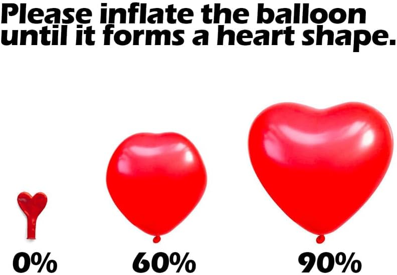 AFTERLOON® Biodegradable Balloons 24 pcs Orange 10 Inch Heart Shaped, Thickened Extra Strong Natural Latex Helium Float, Proposal Marriage Love Baby Shower Gender Reveal Wedding Bridal Corazones