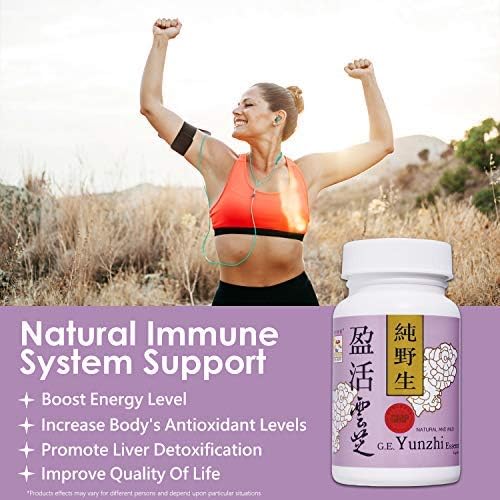 Vita Green Turkey Tail Mushroom Capsules Essence, Real Mushrooms Supplement Natural Mycelium Organic Mushrooms Extract, Immune Energy Turkey Tail Mushrooms, Antioxidant Mushroom Supplement 10 Capsules