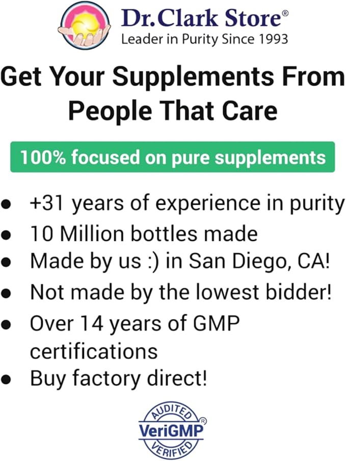 Dr Clark Store para-Zap – 520mg, 135 Capsules, Supports Digestive Health & Gut Balance