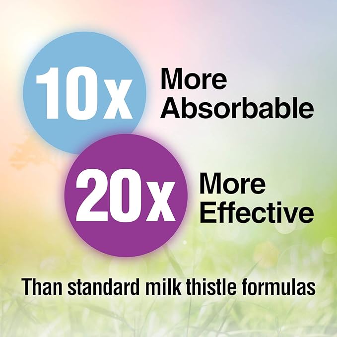Natural Wellness Maximum Milk Thistle - 720mg Daily Dose (3x 240mg Capsules) - Potent Liver Detox & Repair Supplement, Non-GMO, Gluten-Free, Vegan - Advanced Fatty Liver & Enzyme Health