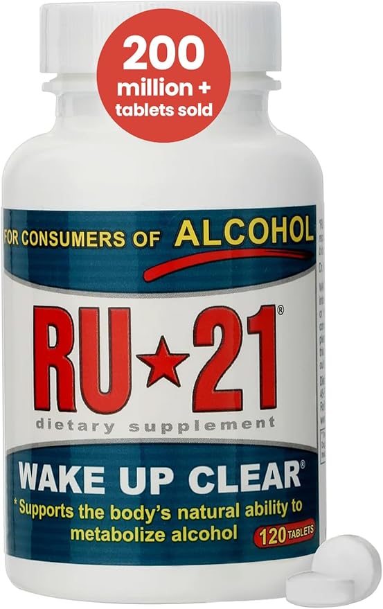 The Supplement for When You Want to Drink & Go to Work The Next Morning | Feel Better After Celebrating & Support Your Liver | Trusted for 23+ Years | Made in USA (120 Pills, 60 Servings)