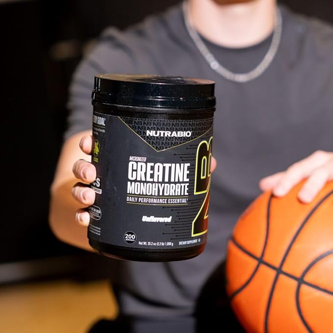 NutraBio Pure Micronized Creatine Monohydrate Powder Supplement, Unflavored, (1000 g) - Supports Bulk Muscle Energy, Recovery, and Strength - HPLC Tested Creatine Powder Supplement for Men and Women