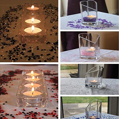 10000 pcs/Pack Wedding Table Scatter Confetti Crystals Acrylic Diamonds Vase Fillers 4.5 mm Rhinestones for Wedding, Bridal Shower, Vase Beads Decorations (Light Purple)