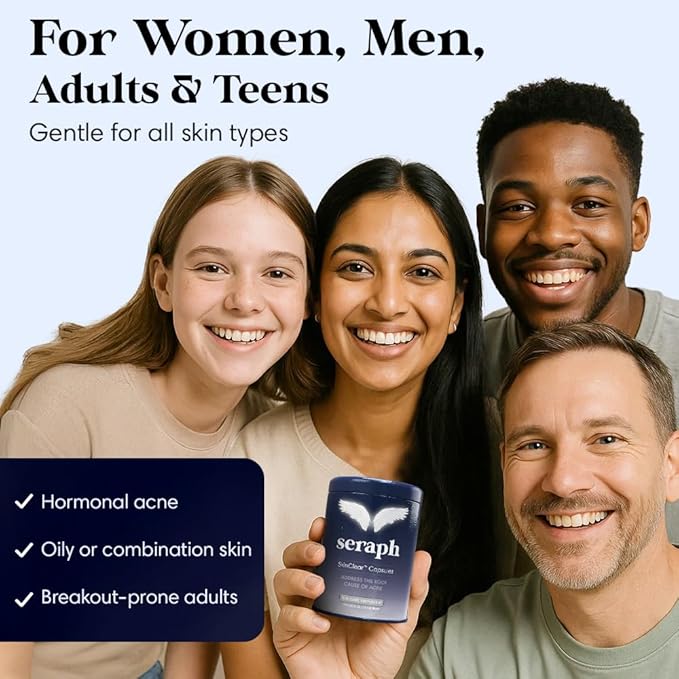 Acne Supplement - Hormonal Acne Pills Treatment - Pimple Supplements for Women - Skin Care Supplement for Teen, Men, & Adults - Made in USA - 60 Tablets