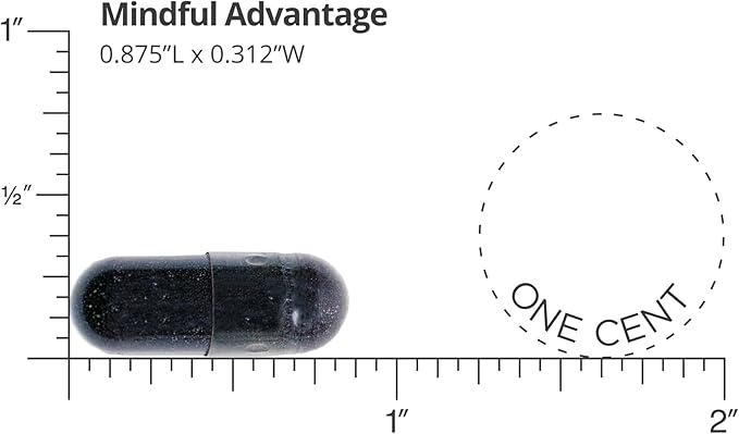 DOCTORS' PREFERRED Mindful Advantage Brain Supplements for Memory and Focus - Boost Memory, Mental Sharpness, Recall & Concentration - 30 Count