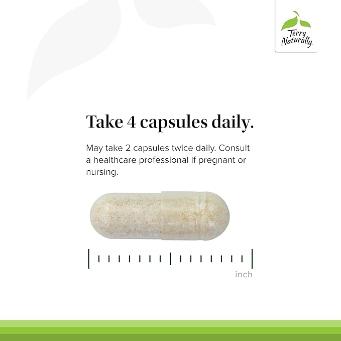 Terry Naturally Clinical Essentials - Supplement to Aid Bone, Cardiovascular & Immune Health - Supplement with Chelated Minerals - Supplement with B-Vitamins & Vitamin C - 120 Capsules (Pack of 2)