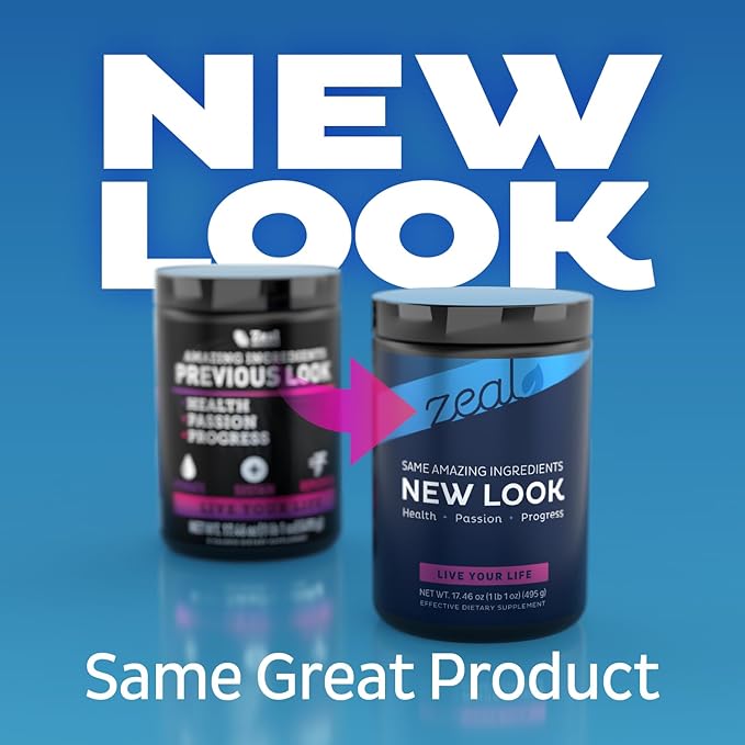 Zeal Electrolyte Powder w/Micronized Creatine (30 Servings | Fruit Punch) w 0 Sugar +BCAAs +B-Vitamins Electrolyte Supplement w Potassium Zinc & Magnesium for Hydration - Keto Electrolyte