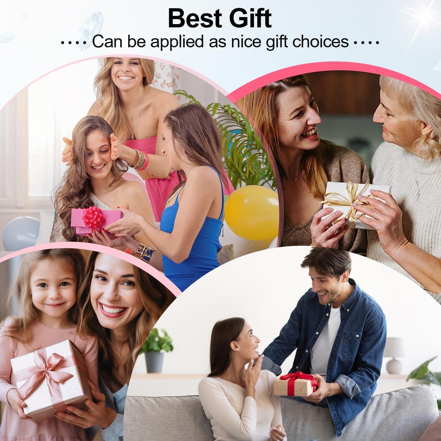 Healing Crystals,Virekm 30PCS Heart Healing Crystals Amethyst Heart Love Stones Set Palm Thumb Gemstones Chakra Reiki Balancing Gifts for Men Women (Colorful - 30 PCS)