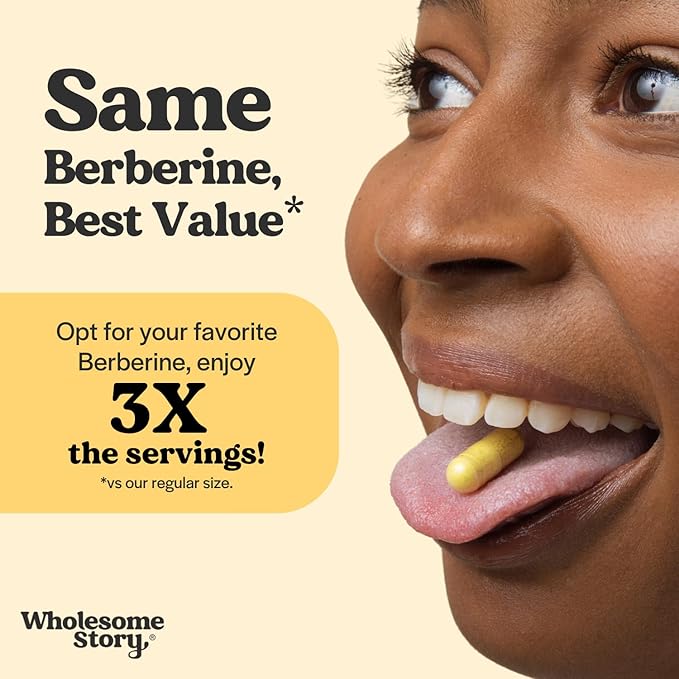 Berberine Supplement 1500mg | Berberine 500mg Per Capsule | 97% Standardized Purity | Supports Metabolic Profiles & Hormonal Balance | 270 Berberine HCL Capsules | Berberine Supplements 90-Day Supply