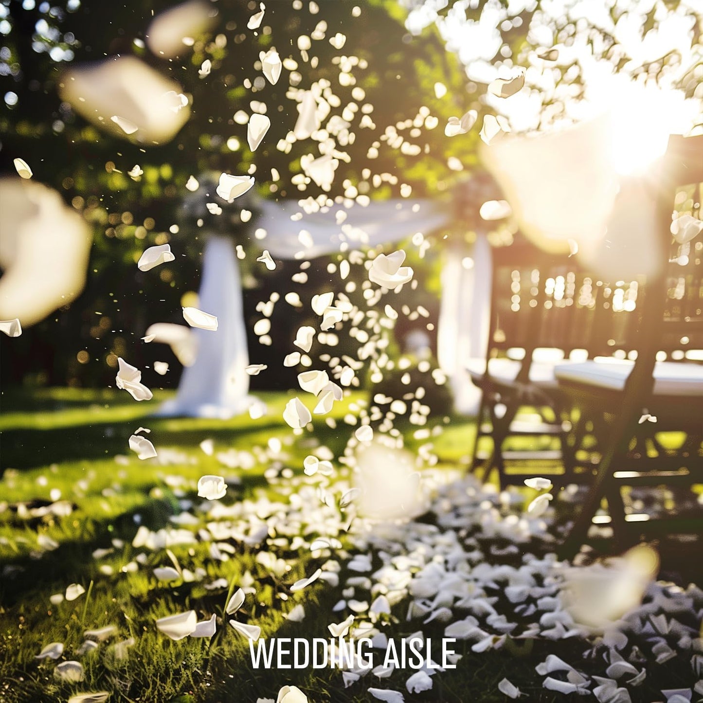 Rosaura Real Preserved Rose Petals 50g(1.75oz) for Wedding Decor, Romantic Nights - Includes Bonus Lucky Surprise Pack! (White)