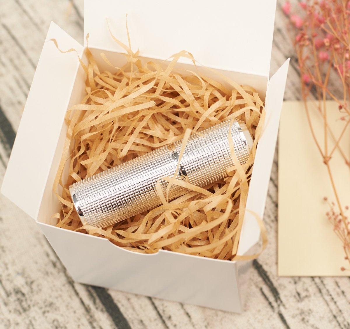 MESHA 3x3x3'' 100PC Cardboard Gift Boxes with Lids, Small for Bridesmaid Groomsmen Gifts,Cupcakes, Crafting, Party Wedding Favor, Bridal Baby Shower, White