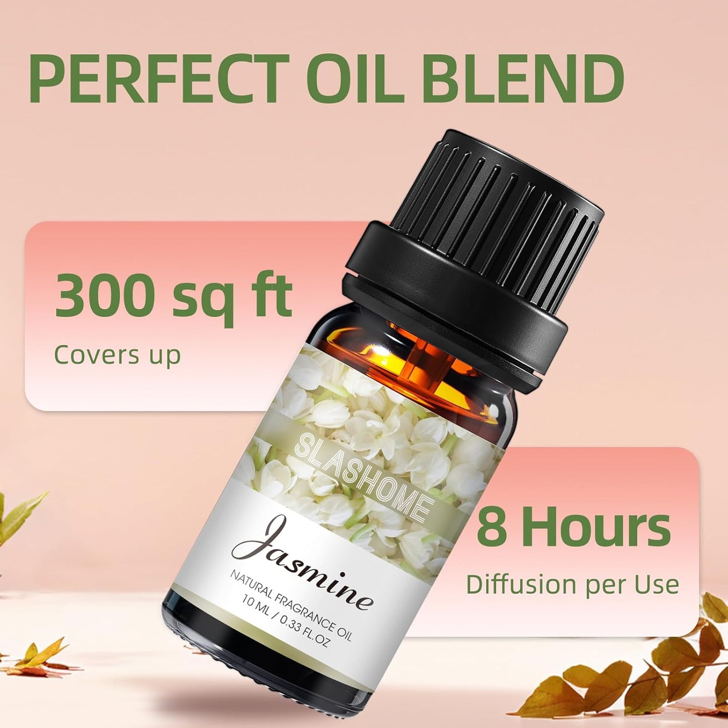 Essential Oils Set for Women | 8x10ml Lady Floral Essential Oils for Diffusers, Home Fragrance, Perfume Making & Massage | Rose, Jasmine, Gardenia, Lily, Lilac, Freesia, Ylang Ylang, Tuberose