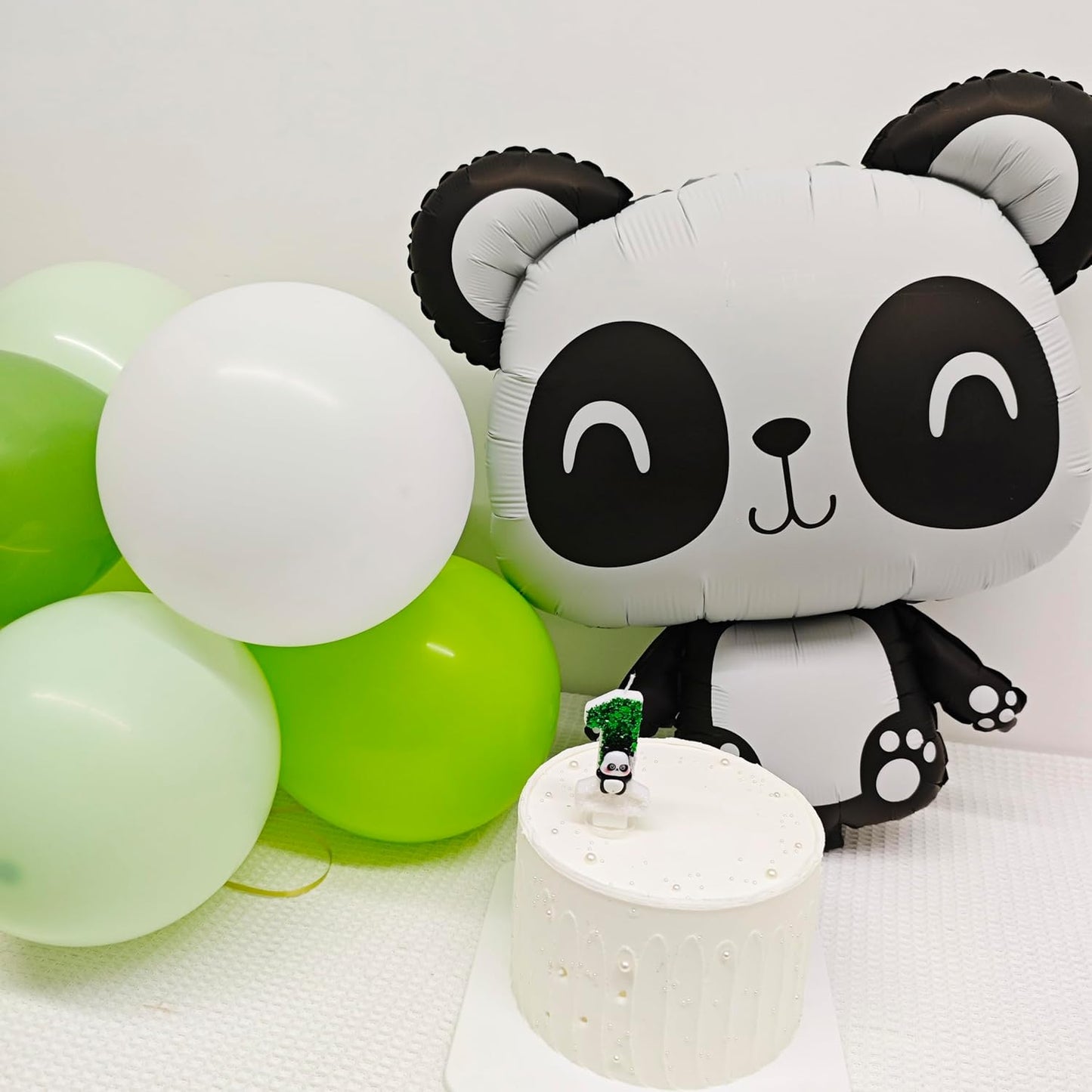 Giant Panda Balloon Cute Black And White Panda Animal Foil Balloon For Jungle Creations Safari Theme Birthday Party Kids Baby Shower Party Decorations Supplies