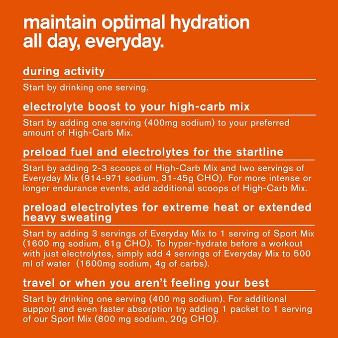 Skratch Labs Unsweetened Electrolyte Powder Packets - Everyday Hydration - Sport Drink Mix - Sugar Free - Electrolytes Booster- Tangerine + Orange - 15 Servings - Keto, Paleo, Vegan, Non-GMO
