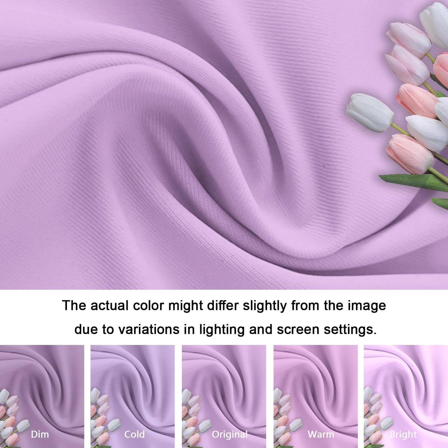 Lavender Arch Cover 7.2ft Purple Arch Backdrop Covers Halloween Chiara Arch Frame Back Drop Cover Spandex Fitted Arch Panels Backdrop Stand Cover for Baby Shower Happy Birthday Prom Decoration