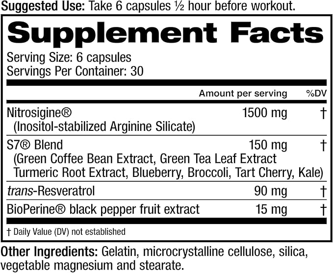 Juvenon Advanced BloodFlow-7 Nitro XXXL Support Supplement – Maximum Circulation Formula and Daily Wellness – 3X Strength Capsules Helps Your Performance