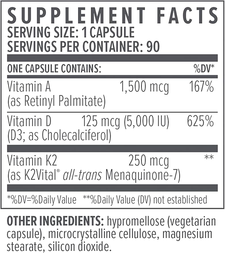 Biote Nutraceuticals - ADK 5 - Immunity + Cardiovascular (90 Capsules)