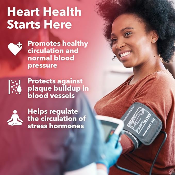 LifeSeasons B/P Stabili-T - Blood Pressure Support - Vitamin Supplement for Healthy Heart & Circulation - Ashwagandha, Arjuna & Hawthorn Berry - 240 Capsules