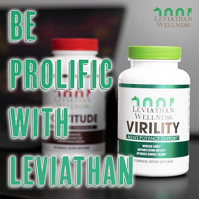 Virility - Men's Potency Support | Zinc (10 mg), Sunflower Lecithin (1200 mg), Celery Extract (1000mg), Maca Root (250 mg) | 120 Capsules, 30 Servings | Made in The USA