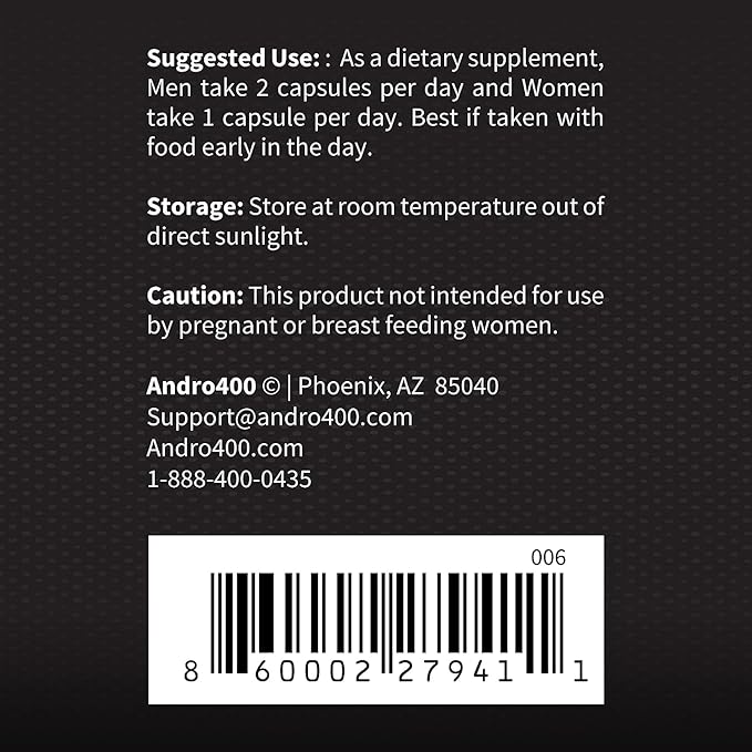 Original – Testosterone Support Supplement for Men & Women – Eurycoma Longifolia 100:1 Extract – Tongkat Ali Root – 300mg – 60 Capsules, 30-Day Supply