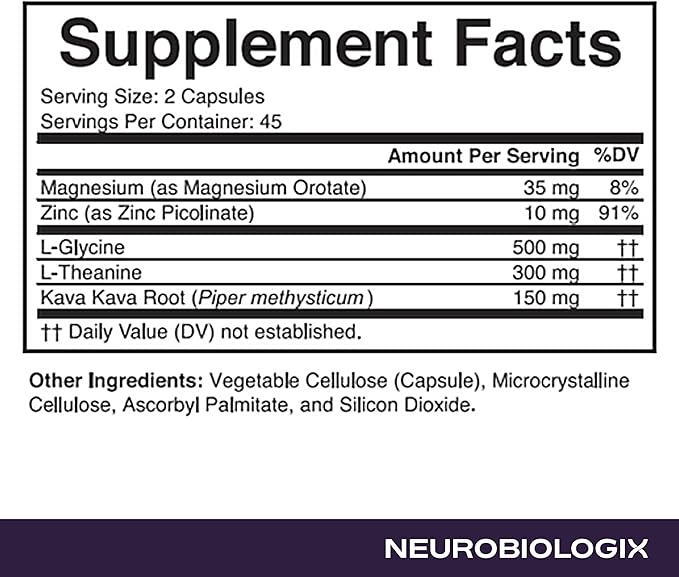 Pro GAD Enhancer 90 Capsules – Multi-Action GABA Supplement for Relaxation, Mood &, Nervous System – Contains 5 Key Ingredients, Including Magnesium, Zinc, L Theanine & Kava Kava