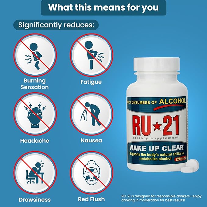 The Supplement for When You Want to Drink & Go to Work The Next Morning | Feel Better After Celebrating & Support Your Liver | Trusted for 23+ Years | Made in USA (120 Pills, 60 Servings)