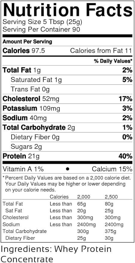 Raw Grass Fed Whey Protein Powder – Unflavored, Only 1 Ingredient: 100% Pure Grass-Fed Whey from Happy, Healthy Cows – Undenatured, Non-GMO, Hormone-Free, Gluten-Free, Made in USA, 5LB