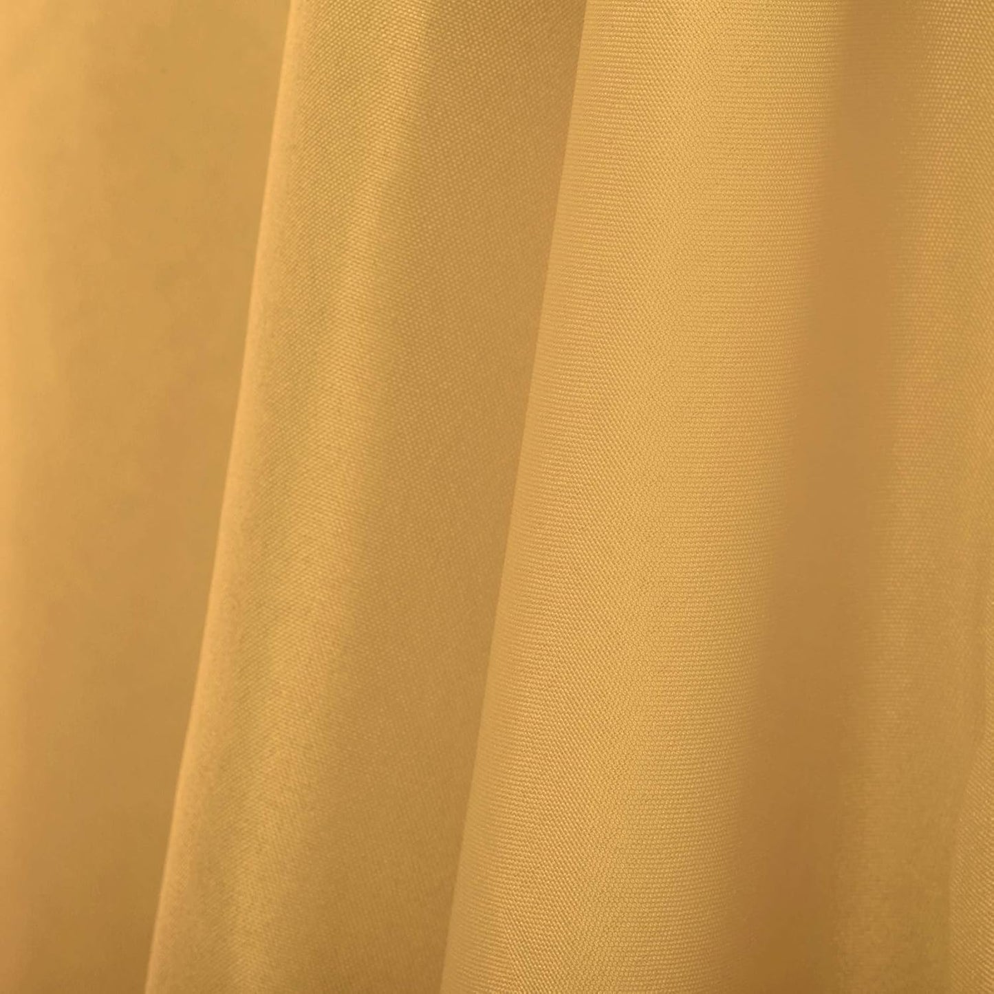 Ascoza 2pack 60x120 Inch Gold Rectangular Tablecloth 6 Feet Table Cloth in Polyester Fabric for Wedding/Banquet/Restaurant/Parties