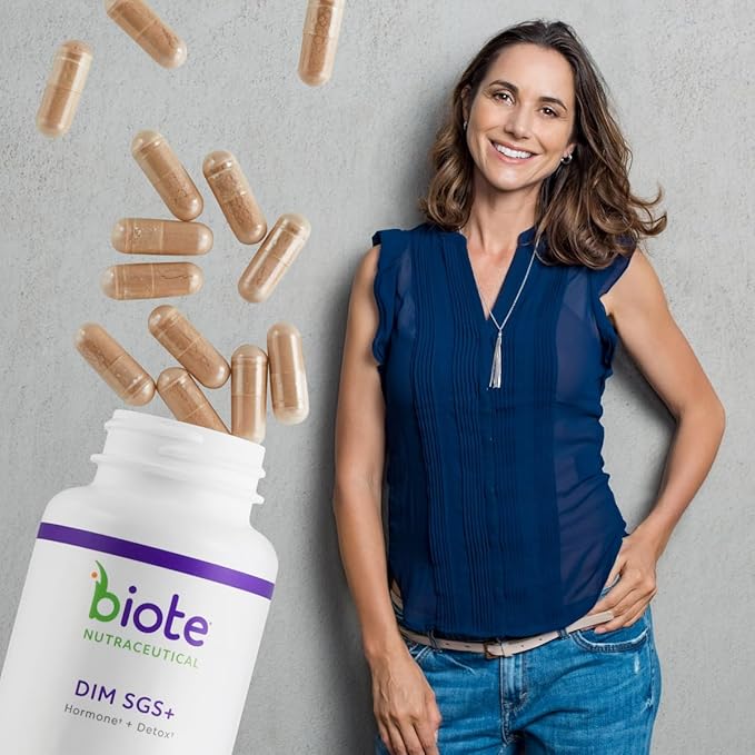 Biote Nutraceuticals - DIM SGS + - Hormone + Detox (60 Capsules)