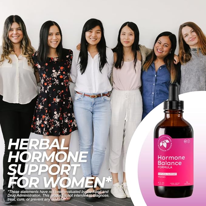Mountain Meadow Herbs Womens Hormone Balance Supplement | Revitalize Your Well-Being - Natural Support for Women's Health & Vitality | 4oz