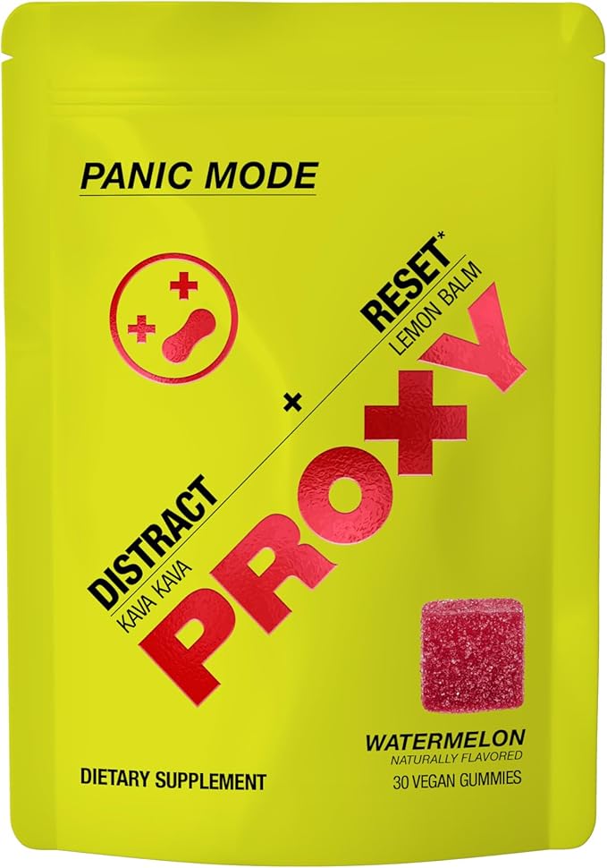 PROXY Supplement Bundle Box - Hair Growth Vitamins & Sleep and Stress Support - Ashwagandha, Magnesium, L-Theanine, Biotin Gummies for Stress, Scalp & Nail Health - Naturally Flavored - 120 Count