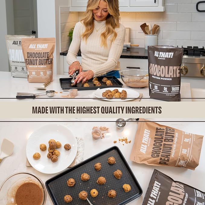 Chocolate Peanut Butter Whey Protein Powder, 30G of Protein, Low Calorie & Fast-Absorbing, 0 Sugar, Soy-Free & Gluten-Free Protein Powder, 30 Servings