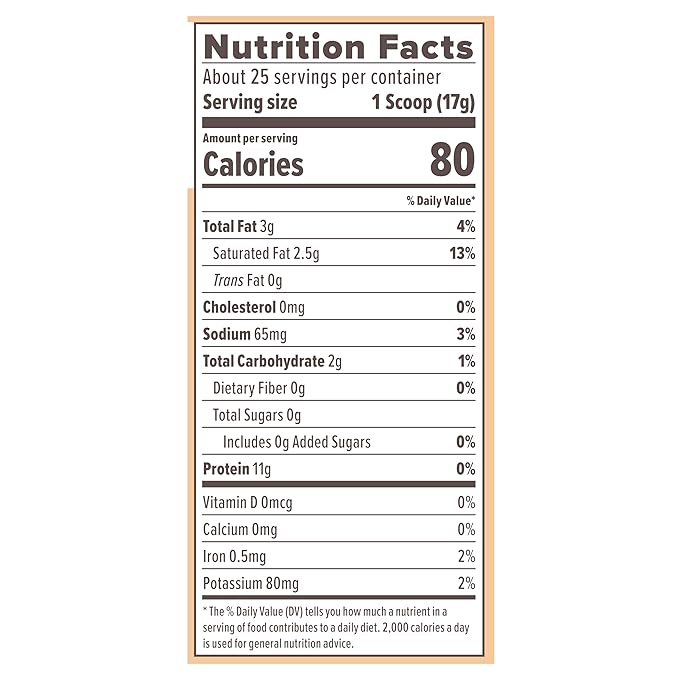 Primal Kitchen Peanut Butter Flavor Collagen Fuel® Drink Mix, Collagen Peptides, No Dairy, 14.3 Ounces