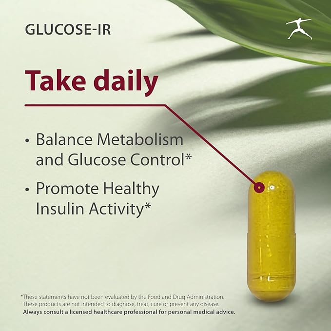 Glucose-IR - Cinnamon Extract, Chromium, Berberine, and Biotin (120 Capsules)