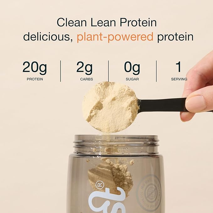 Nuzest - Pea Protein Powder - Clean Lean Protein, Premium Vegan Plant Based Protein Powder, Dairy Free, Gluten Free, GMO Free Protein Shake, Rich Chocolate, 8.8 oz
