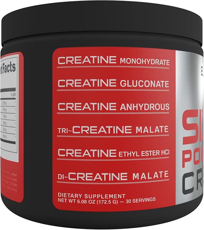 Bucked Up Six Point Creatine™ Six Types of Creatine - for Men and Women