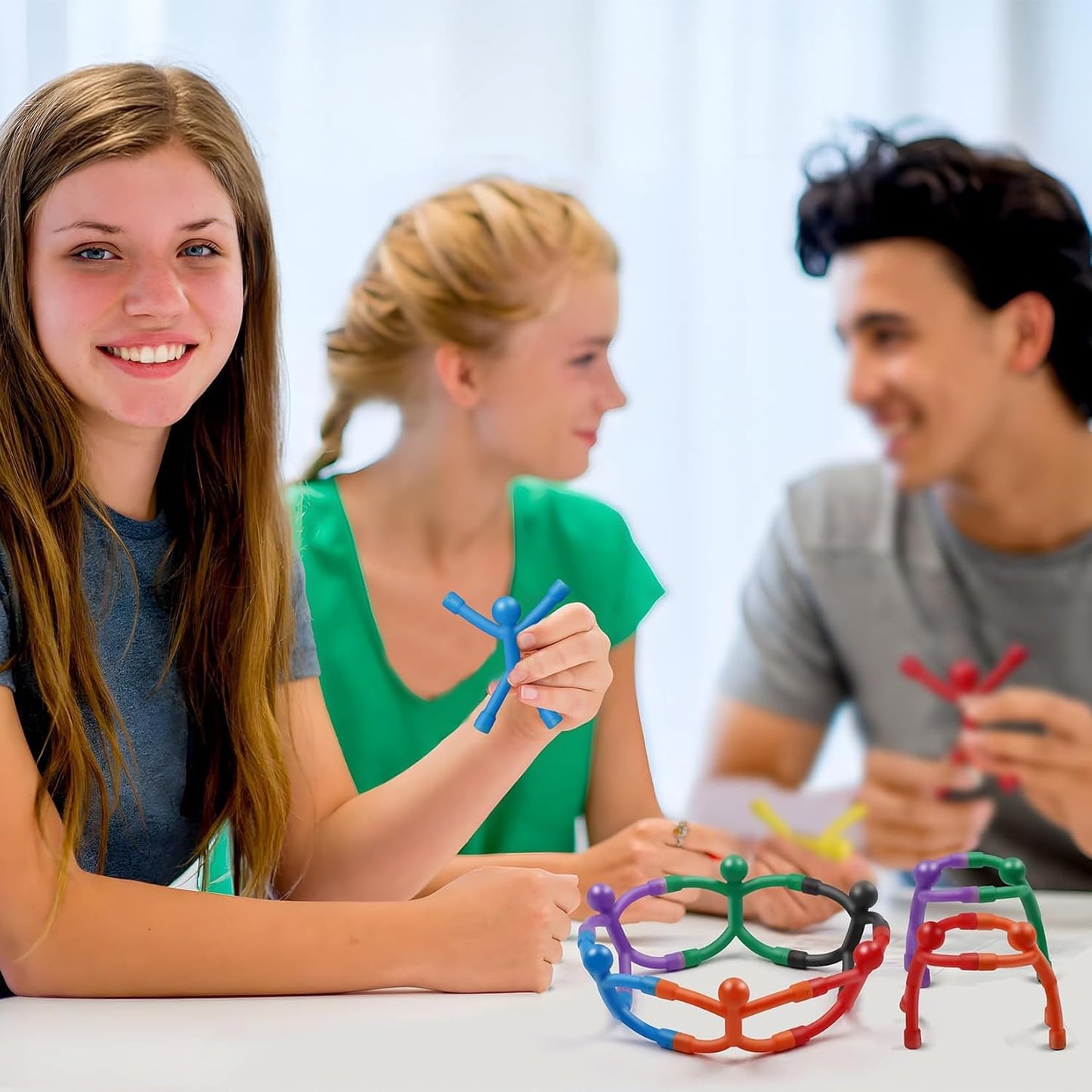 10 Pack Magnetic People for Adults, Decorative Fridge Magnets, Creative Magnet Set for Locker, Office, and Home Use