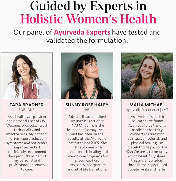 Ayurvedic Hormone Balance for Women | Cortisol Manager | Regulates Estrogen | Made in USA | Ashwagandha, Rhodiola, & Shatavari | Mood, Energy, & Sleep Support | Stress Relief | 60 Ct. - OSH Wellness