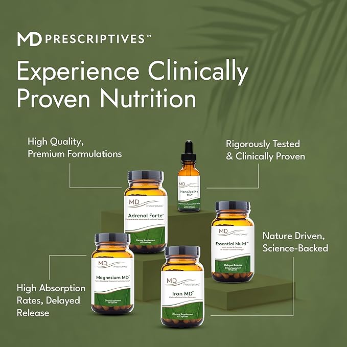 Essential Multi (Delayed Release) - Multivitamin Mineral Complex Supplement for Enhanced Hormone Support - 60 Capsules