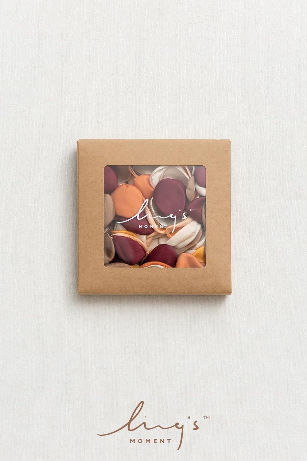 Ling's Moment Rose Petals, Silk Flower Petals for Wedding/Aisle/Flower Girl Baskets/Table Centerpiece Décor,etc.Burnt Orange Terracotta 200pcs