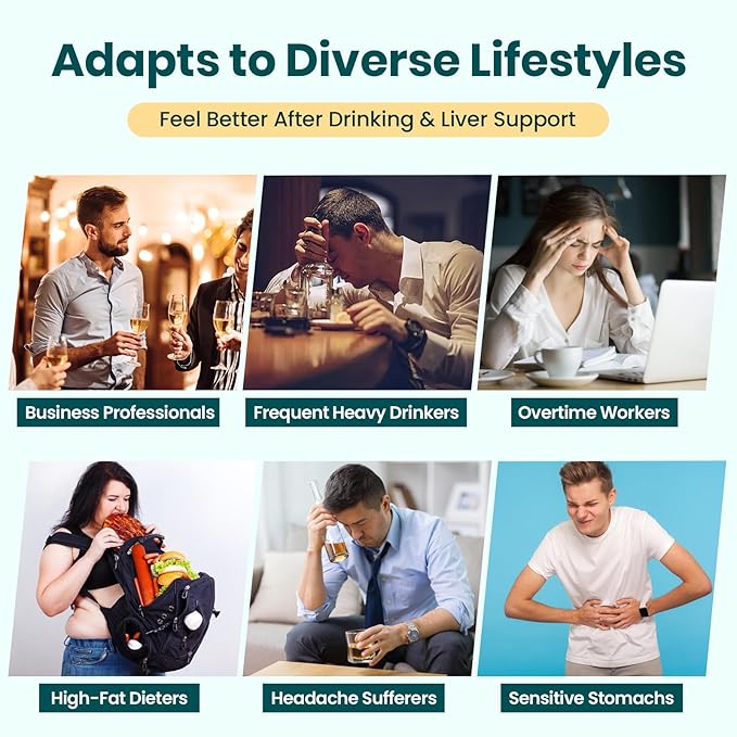 Zaigon Hangover DHM Supplements, Recovery After Alcohol Aid, 1000mg Dihydromyricetin with Milk Thistle, Electrolytes, NAC, Vitamin B & L Cysteine for Hangover & Liver Support, 120 Capsules