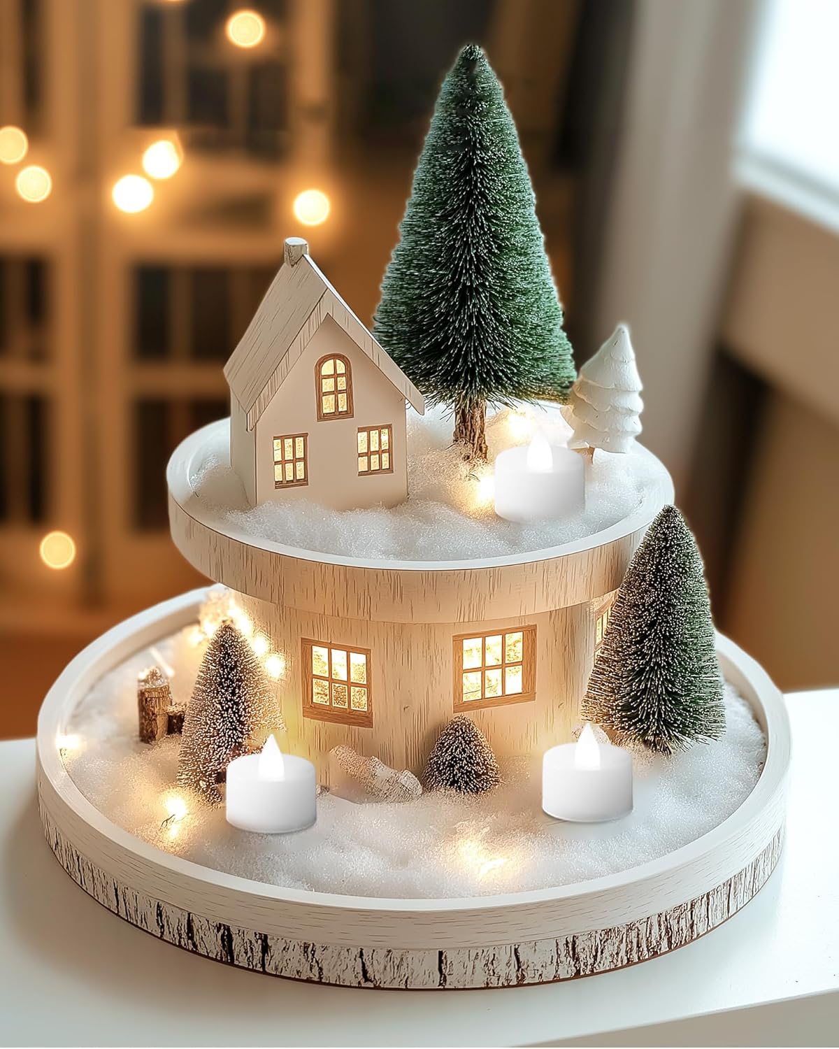 Homemory 12pcs Flameless LED Tea Lights with Remote & Timer, 400+Hours Realistic Flickering Battery Candles for Seasonal, Tabletop, and Centerpieces Decor