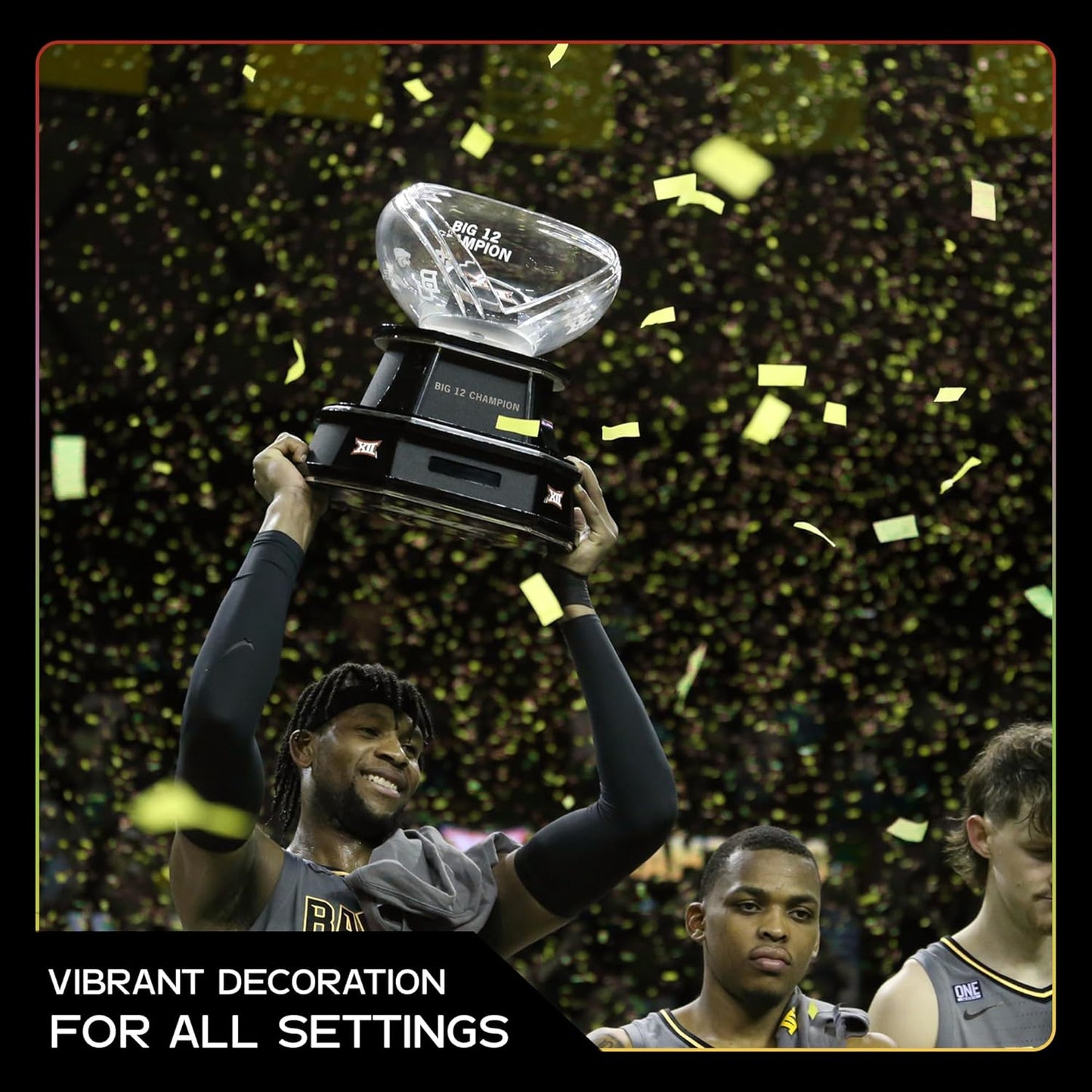 Yellow Biodegradable Confetti - Rectangular Fluttering Tissue Paper Confetti for Cannon and Launcher use – Best for Gender Reveal, Parties, Concerts and Weddings - 20 lb, 320 oz