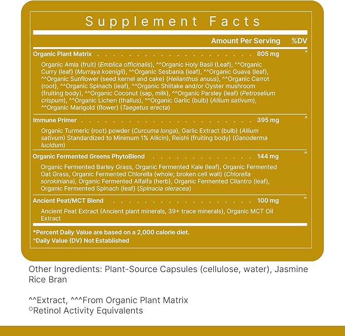 Premier Research Labs Multi-Vitamin - Immune, Brain & Heart Support | with Prebiotics and Postbiotics | Vegan Capsules for Men & Women. Gluten & Soy Free - 120 Plant-Sourced Capsules