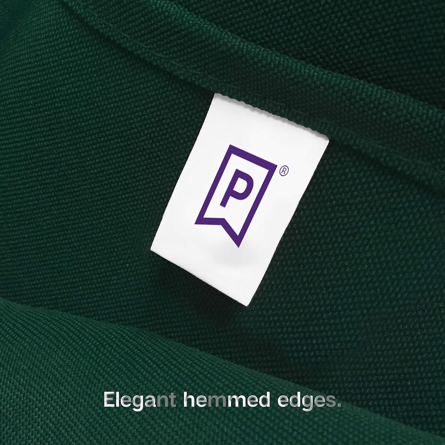 Gee Di Moda Rectangle Tablecloth - 60 x 126 Inch Hunter Green Table Cloth for 8 Foot Rectangle Table - Heavy Duty Washable Fabric - for 8 Ft Buffet Table, Holiday Party, Dinner, Wedding & Baby Shower