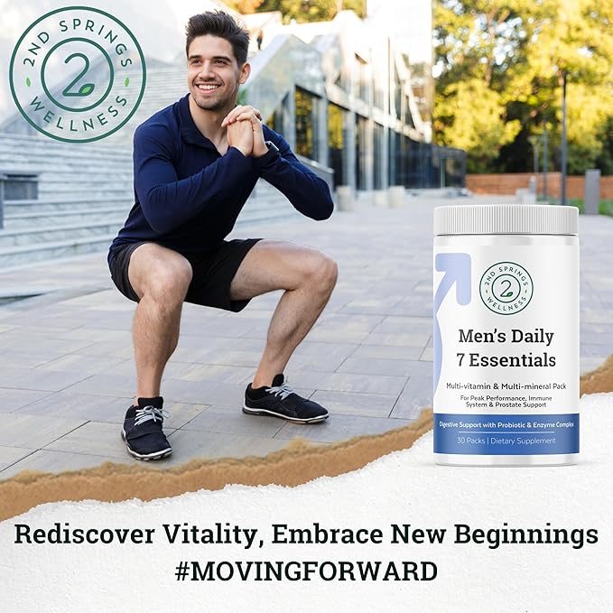 Men's & Women's Daily 7 Essentials Bundle - Complete Multivitamin Packs for Optimal Health and Vitality