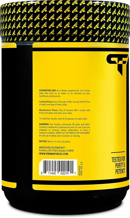 Primaforce Micronized Creatine Monohydrate Powder 500 Grams (1.1 Pounds)