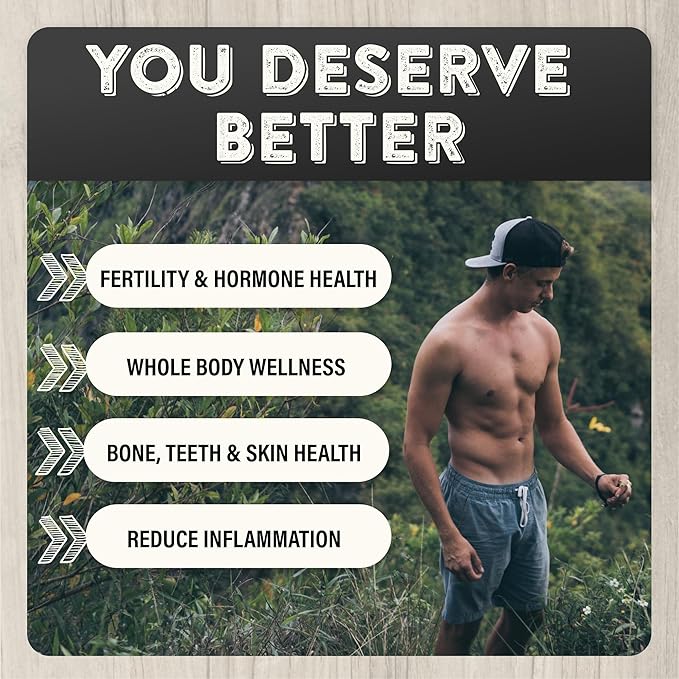 Wild Foods Grass-Fed Beef Tallow Capsules | 3,000mg Per Serving | Pure Ancestral Nutrition for Skin, Hormones, and Energy | Keto, Paleo & Carnivore Diet Approved | 30-Day Supply